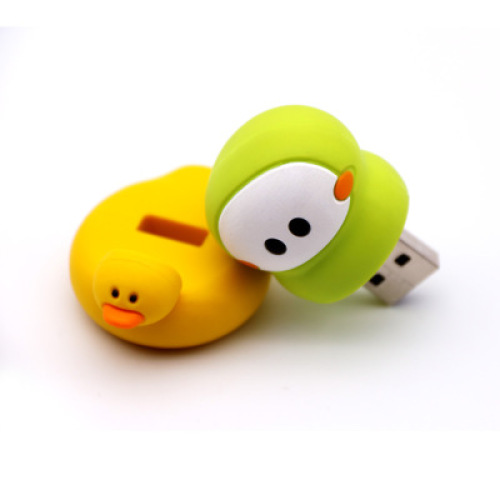 Usb Flash Drive Caoutchouc Canard Jaune