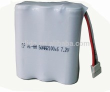 7.2V AA 2100mAh NiMH Battery Pack