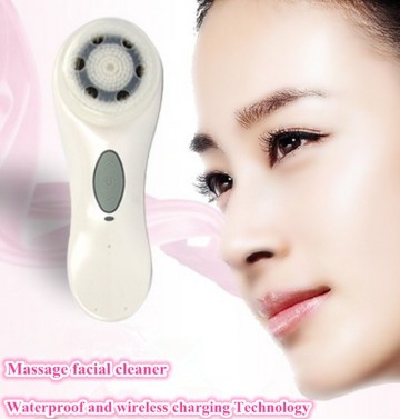 silicone facial massager brush