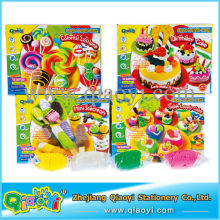 Light Clay Food Set With Certificate Jumping Clay