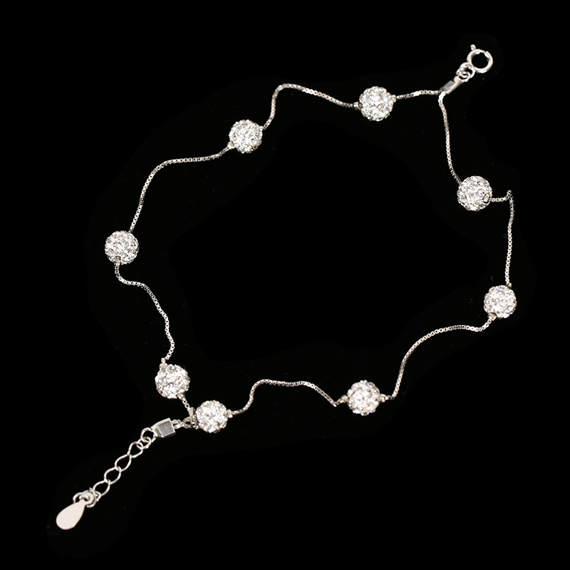 silver handchain