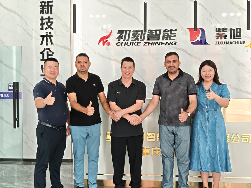 A special trip to Chongqing! Chuke Intelligent's UV laser marking machine delights Pakistani customers