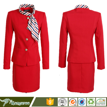 Airport Air Airline Asia Hostess Uniform For Womans Stewardess