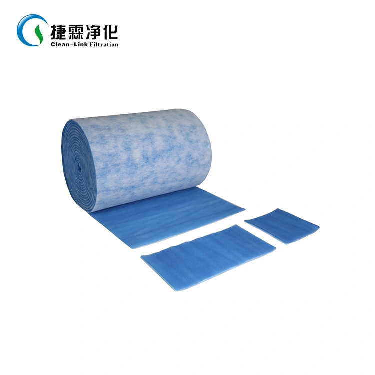 HVAC System White Blue/Yellow/Green Air Inlet Filter Roll