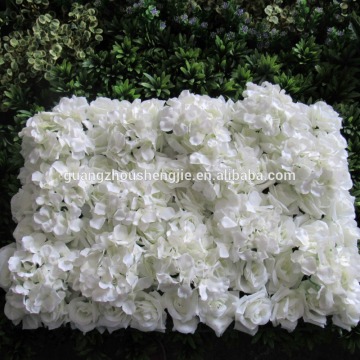 SJ11301106 Factory outlet flower backdrop/flower wall mat/hydrangea flower mat hedge