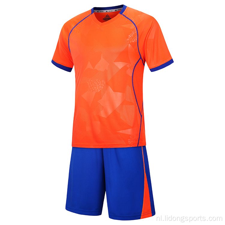 Groothandel lege sublimatie voetbalshirts