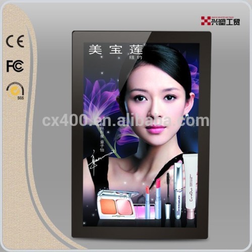 Factory price of picture plastic frame led light box