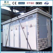 European Type 11kv mobile transformer package substation