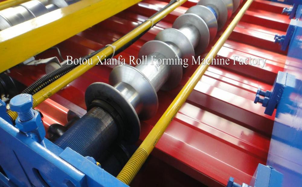 Turkish style double layer roof forming machine