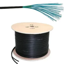 Black LSZH Single Mode Fiber Drop Cable