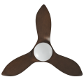 3 plastic blade DC ceiling fan with light