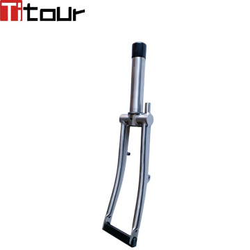 Titanium brompton front Fork