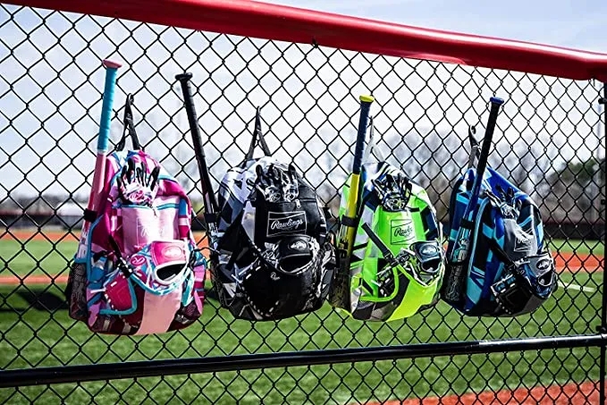 Backpack Baseball Outdoor Sports untuk Tas Gear Baseball Dewasa atau Remaja Dengan Pemegang Helm