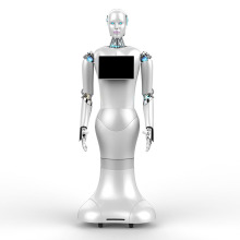 Humanoid AI Interactive Service Robot for Dialog and Welcome