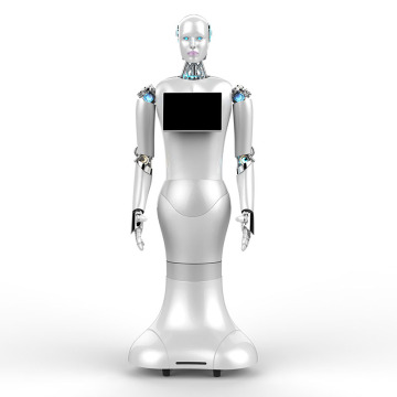 Humanoid AI Interactive Service Robot for Dialog and Welcome