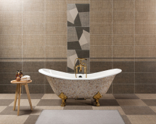 Traditional 72 Double Slipper Cast Iron Bath Tub