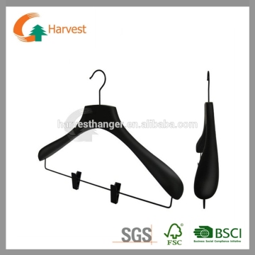 Rubber coated clothes hangers