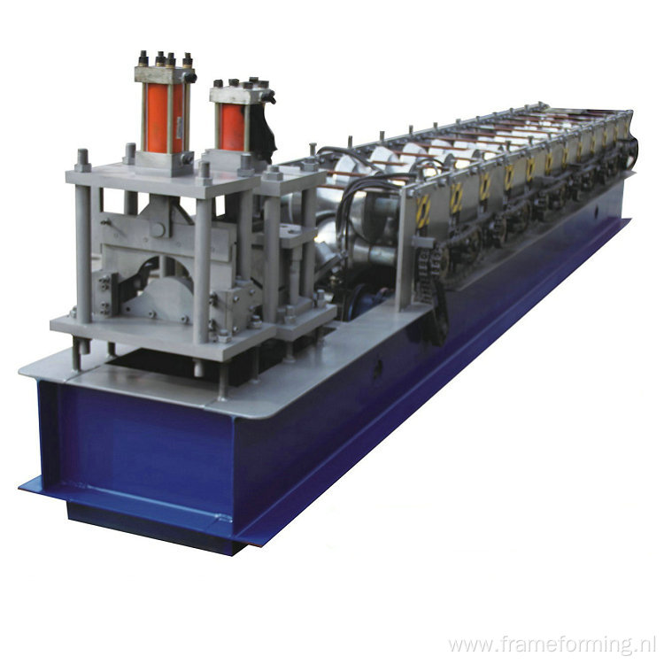 Steel Roof Ridge Cap Roll Forming Machine