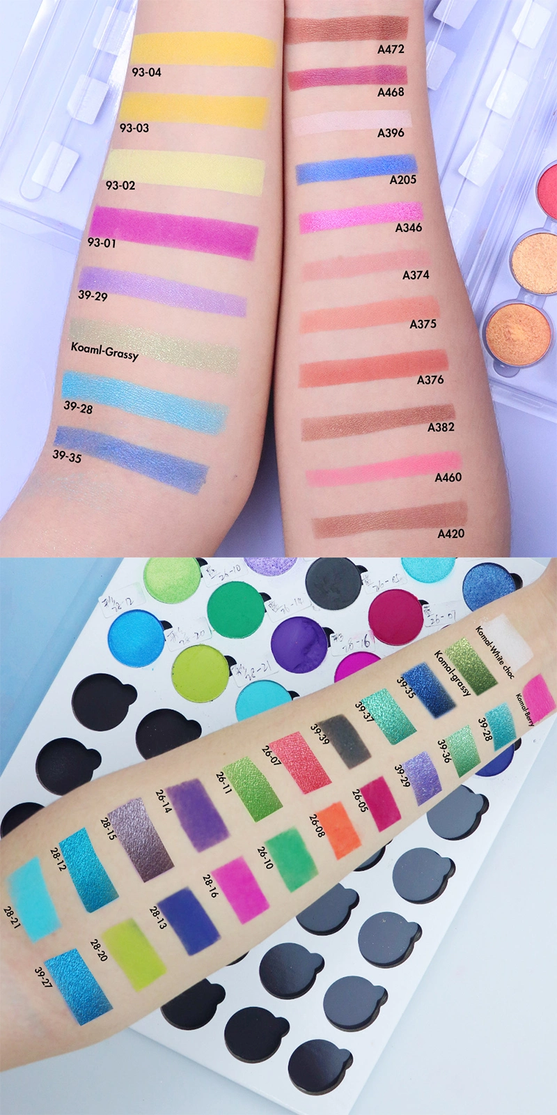 OEM Make up Nhãn hiệu Riêng Bao bì Phấn mắt Đơn