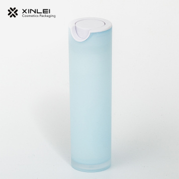 Bottiglia di vuoto di cosmetici acriici rotondi blu di 15ml