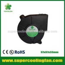 97x97x33mm 24V DC Blower Fan centrifugal blower fan, High speed car seat blower fan
