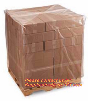 Pallet cover, Pallet cover bags, Square bottom bag, Clear Pallet Covers, waterproof pallet covers bags, poly pallet cover, jumbo