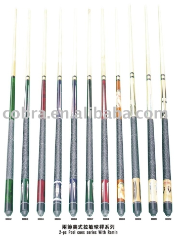 Pool cues(K06042-K06052)