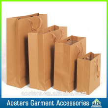 cheap brown paper shopping gift bag printing