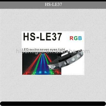 50w fan-shaped led seven eyes light