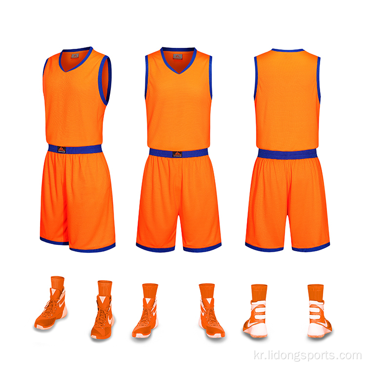 새로운 디자인 저렴한 커스텀 농구 유니폼 유니폼