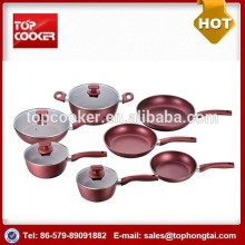Aluminum Color Non Stick Cookware Set