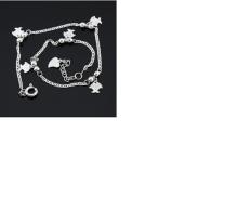 925 Sterling Silver Fish Fashion Anklets