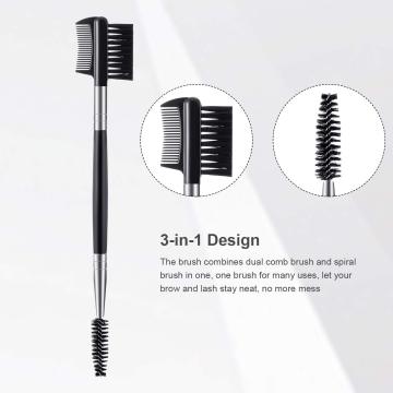 Custom Best Comb Eyebrow Eyelash Make Up Brush