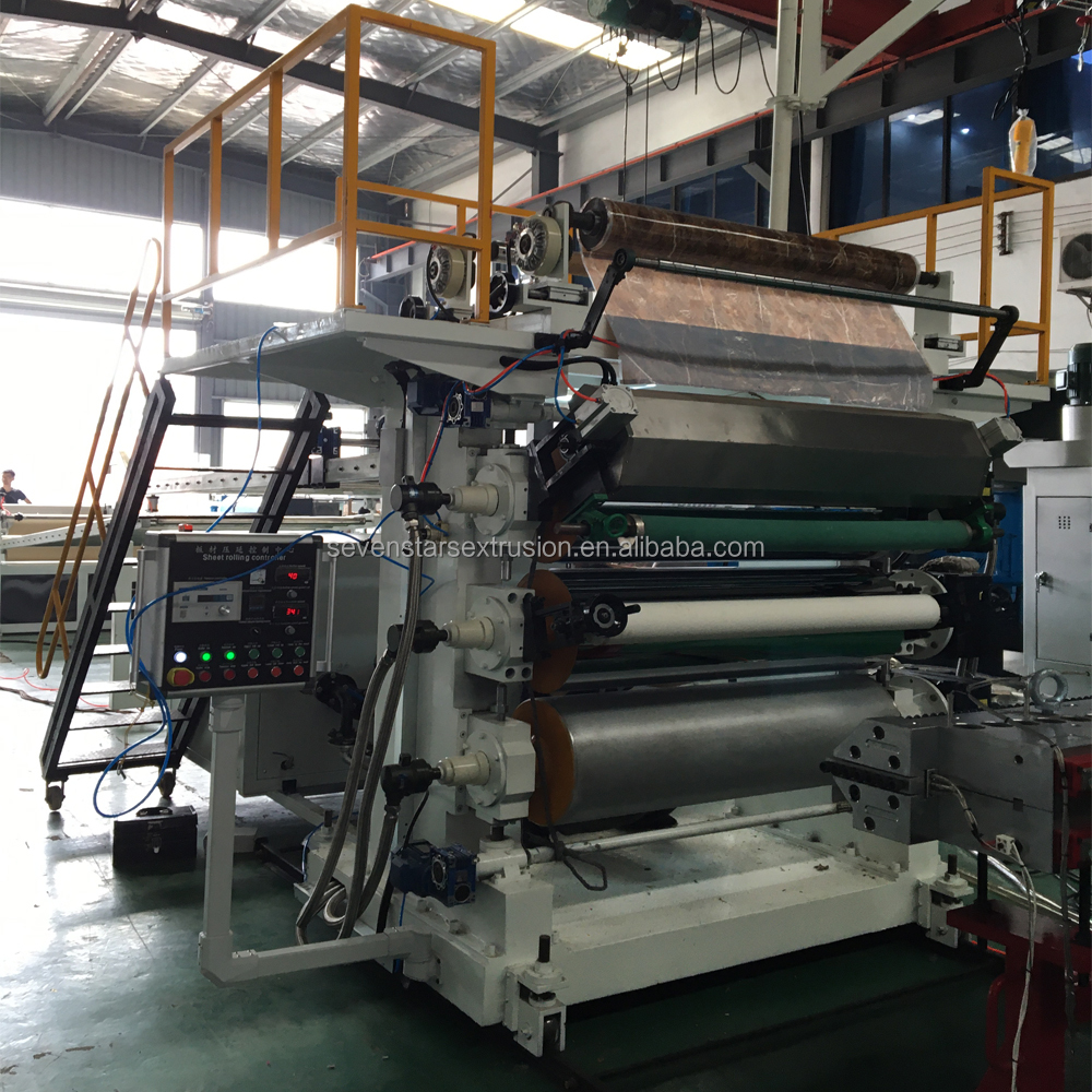 PVC Marble Board Extrusion Line PVC Marble Board Extrusion Line