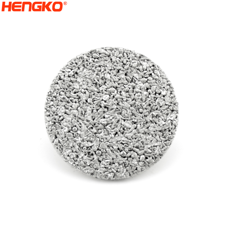 Sintered porous metal stainless steel 304/316L wire mesh powder sintering filter disc  stainless steel disc filter