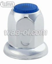 heavy duty truck chrome wheel lug nut cover