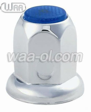 heavy duty truck chrome wheel lug nut cover