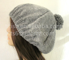 Top quality cheap beanie crochet hat lady hat