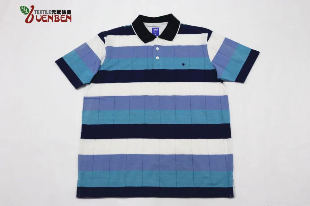 Herren YD Stripe Drop Needle Kurzarm