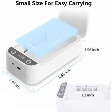 Boîte de stérilisateur de désinfectant UV multifonctionnel portable