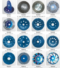 Double Row Diamond Grinding Cup Wheel for Concrete