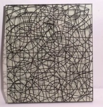 mica decorative laminated glass