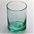Green Bubbles Recycled Sublimation Crystal Whiskey Glass