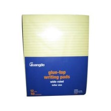 Glue-top Writing Pads