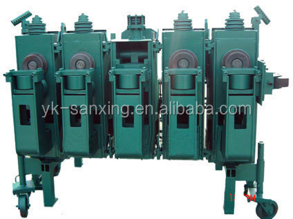 spiral seaming type steel silo machine