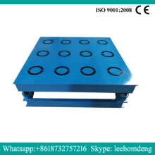 Program-controlled wall brick magnetic vibration table