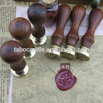 seal stamp /metal stamp seal/plain wooden stamp