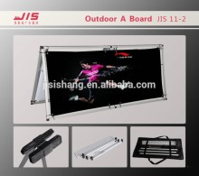 JIS11-2,Advertising exhibition display promotion trade show usage, Hot sales in EU Double-sided Aluminium Outdoor Monsoon Banner