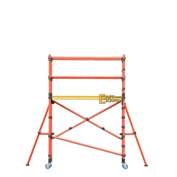 Foldable Fiberglass Tower: Portable Quick Assembly Safety Scaffold