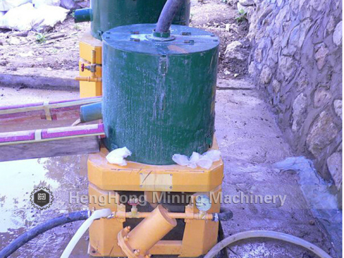 Equipo de minería de oro de 60 río STLB